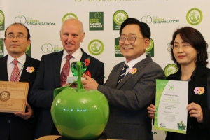 순천시, 유럽최고의 환경상 ‘그린애플어워즈 수상’