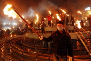 광주 촛불집회는 5·18 민주화운동 횃불 성회로 이어져