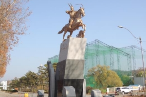노원구 육사 앞에 ‘말 타는 화랑’ 조형물 설치