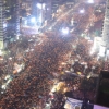 [제5차 촛불집회] ‘130만명 사상 최대규모’ 촛불집회, 눈도 추위도 막지 못했다