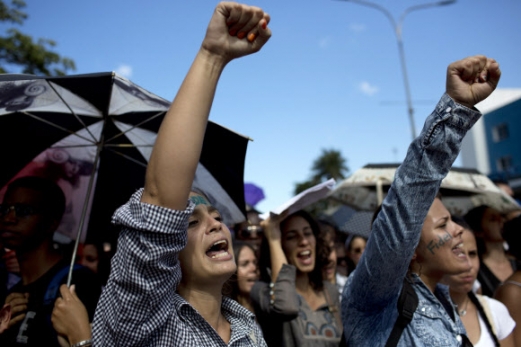 [포토] 카스트로 추모하는 쿠바 대학생들