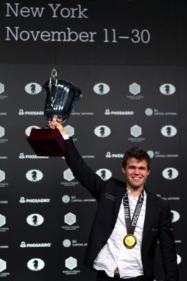 [포토] 내가 바로 세계 체스 챔피언