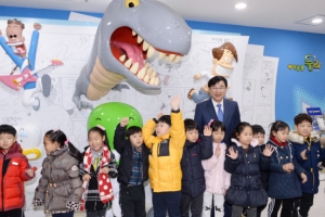 요리 보고 저리 봐도 둘리 둘리~ 테마역사 변신한 도봉구 쌍문역