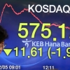 ‘연중 최저’ 570선까지 내려앉은 코스닥