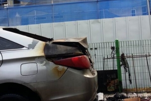 정비하던 LPG 택시서 화재…소방관 9명 1~2도 화상