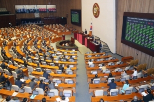 [속보] 박근혜 대통령 탄핵소추안, 국회 본회의 공식 보고