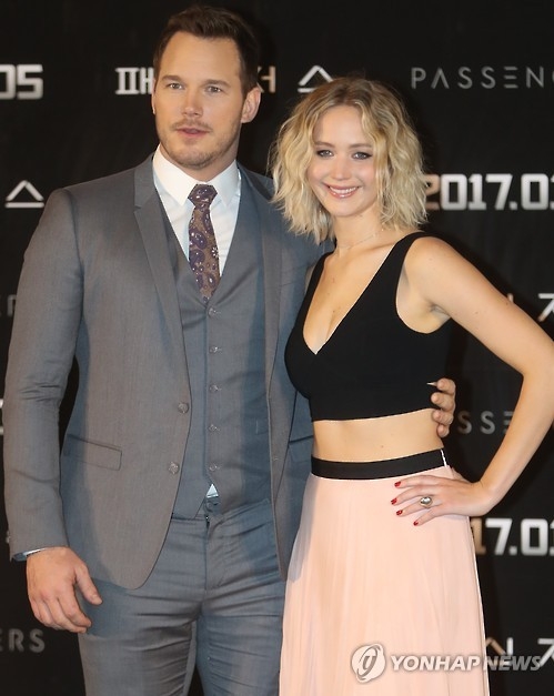 크리스 프렛 제니퍼 로렌스