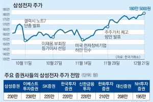 [뉴스 분석] 200만원 넘보는 삼성전자 증시에 福株될까 毒株될까