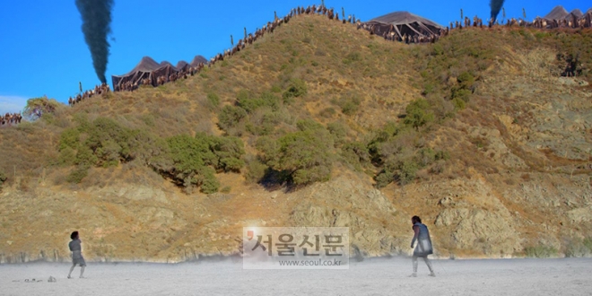 ‘다윗과 골리앗’ 메인 예고편의 한 장면.