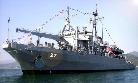 해군은 28일 오후 2시 경남 진해군항에서 평택함 퇴역식을 거행한다.  해군 제공