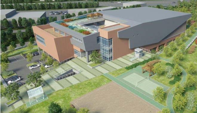 원지동 수영장 조감도