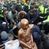 부산 소녀상 철거…박삼석 동구청장 휴가, 담당 공무원 “죽고싶다”
