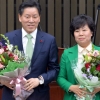 [서울포토] 국민의당 새 원내대표에 주승용, 정책위의장에 조배숙