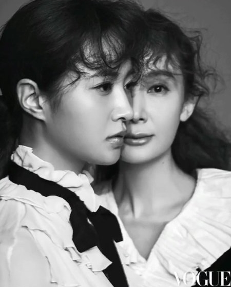 채시라 유리 화보