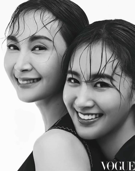 채시라 유리 화보