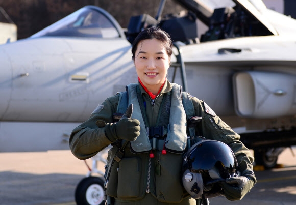 ’첫 여성 전투비행대장’ 박지연 소령