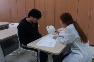 수험생 ‘건강 코치’ 동작