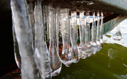 [서울포토] ‘고드름 커튼’…서울 아침기온 영하 8도