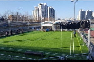 중랑천 1·4체육공원 게이트볼장 새 단장