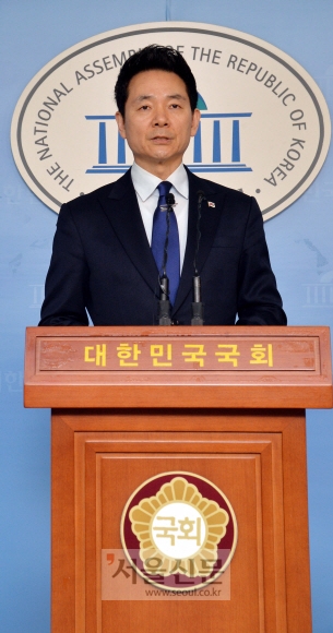 [서울포토]장성민 전 의원 대선 출마 공식 선언