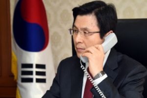 트럼프-황교안 첫 통화…“한국과 100％ 함께 할 것…사드·북핵 긴밀협력”(종합)