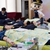 [서울포토] ’뜨거운 사랑을 나눕니다’…헌혈하는 경찰관들