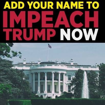 ‘트럼프 탄핵(impeachdonaldtrumpnow.org)’ 웹사이트