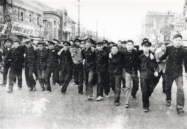 대구 8개 고교생이 주축이 돼 시민운동 양상으로 확대 전개된 2·28 민주운동.  대구시 제공