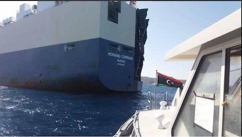 한국 선박 ‘모닝 콤파스호’, 리비아 수역 불법침입 혐의로 억류