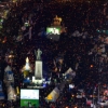 촛불·맞불집회 올해 최대인원 운집…한밤까지 대치중