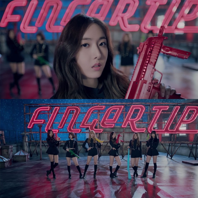 걸그룹 여자친구 ‘핑거팁’ 뮤비 티저 캡처