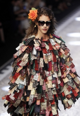 ‘누더기 패션?’