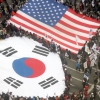 [서울포토] 3·1절 제98주년에 등장한 ‘대형 태극기와 성조기’