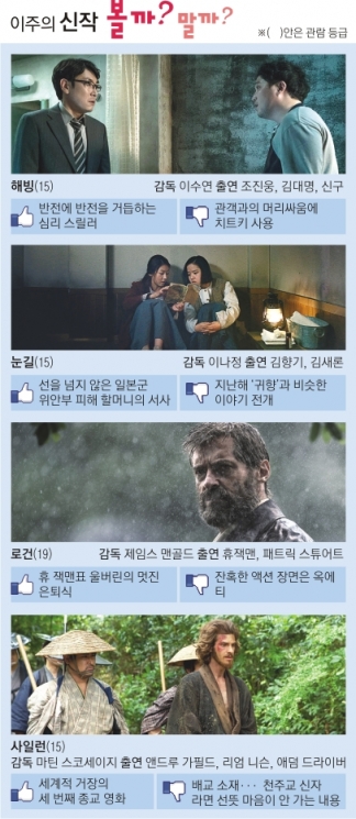 [이주의 신작 볼까? 말까?]