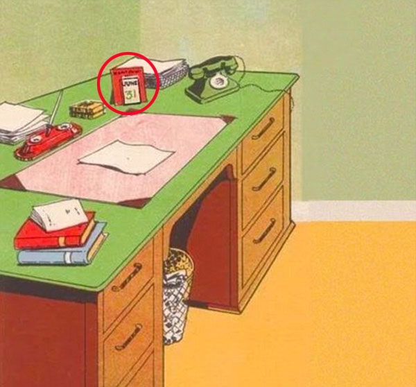 [그림퍼즐] ‘책상 위 무슨 문제점이 있을까요?’ 정답은?