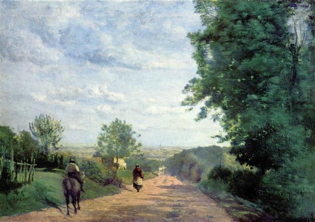 장 바티스트 카미유 코로의 ‘The Road to Sevres’(1858~59), 유화.