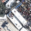 탄핵 반대 집회에서 경찰버스 탈취해 차벽 들이받은 60대 실형