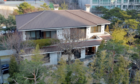 박근혜 전 대통령의 자택