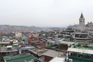 자투리 정원 입는 초록 용산