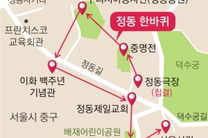 평일에도 ‘정동 한바퀴’