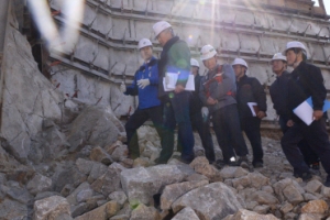 문석진 구청장 “재개발지역 안전 부탁해”