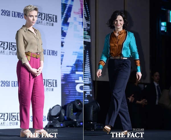 ‘공각기동대’ 스칼렛 요한슨, 줄리엣 비노쉬