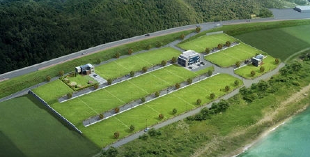 강원 인제 합강리 일대에 조성될 제대군인을 위한 전원 마을인 ‘DMZ 평화생태 정착마을’ 조감도. 인제군 제공 