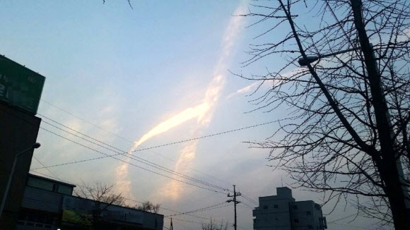 ‘세월호 노란리본 구름’