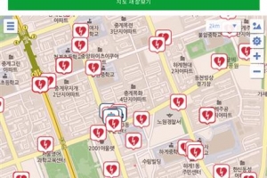 멈춘 심장 뛰게 하는 스마트 지도