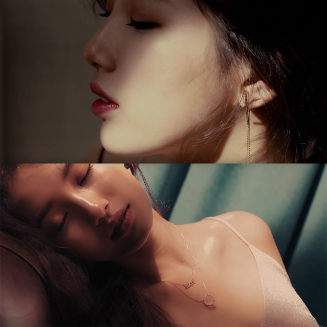 수지 화보 촬영 메이킹 영상 캡처