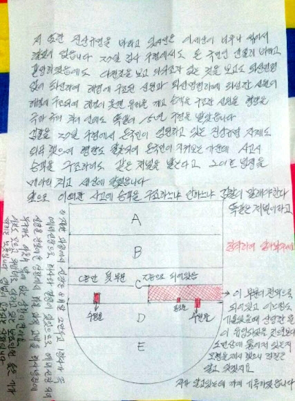 세월호 조타수의 양심고백 편지