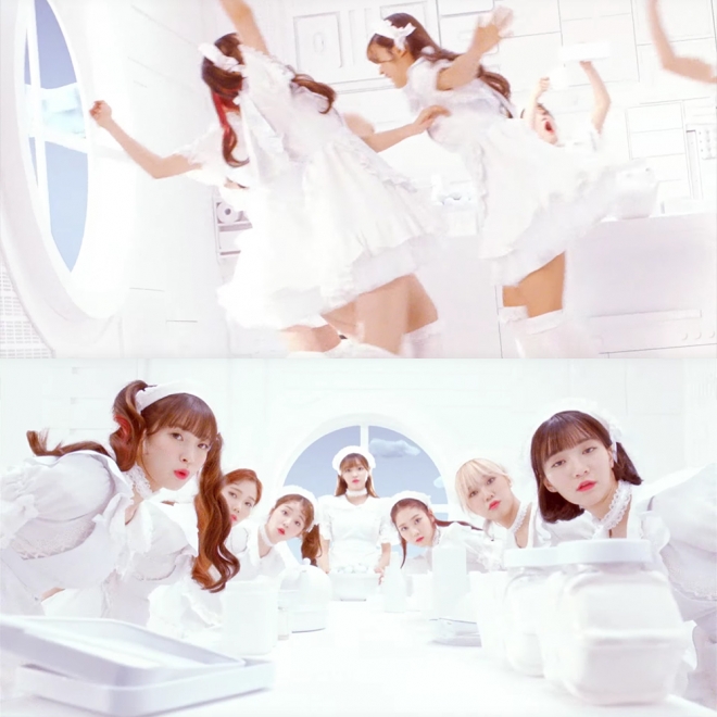 오마이걸 ‘컬러링북’ 뮤비 티저 캡처