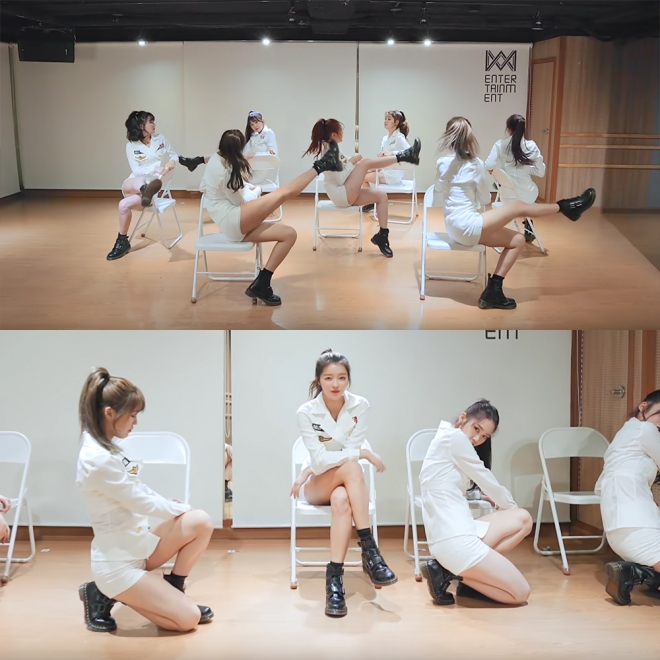 오마이걸 ‘퍼펙트 데이’ 안무 영상 캡처