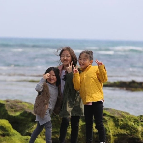 정웅인 세 딸 세윤 소윤 다윤